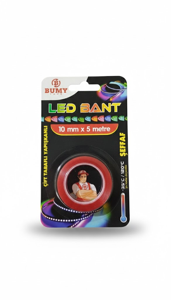 BUMY MFX9844 LED BANT 10 MM X 5 M SEFFAF